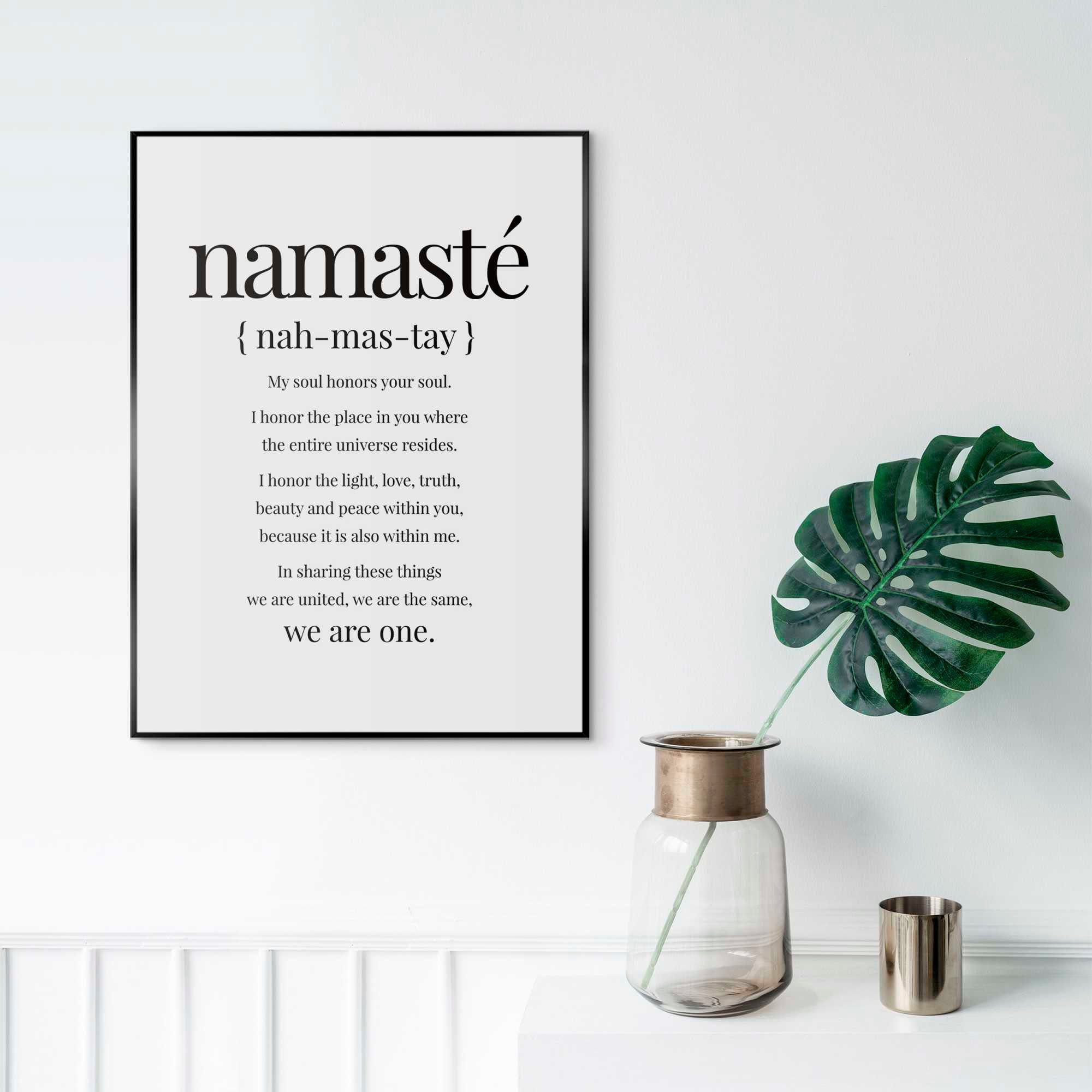 Reinders! Poster Namasté günstig online kaufen
