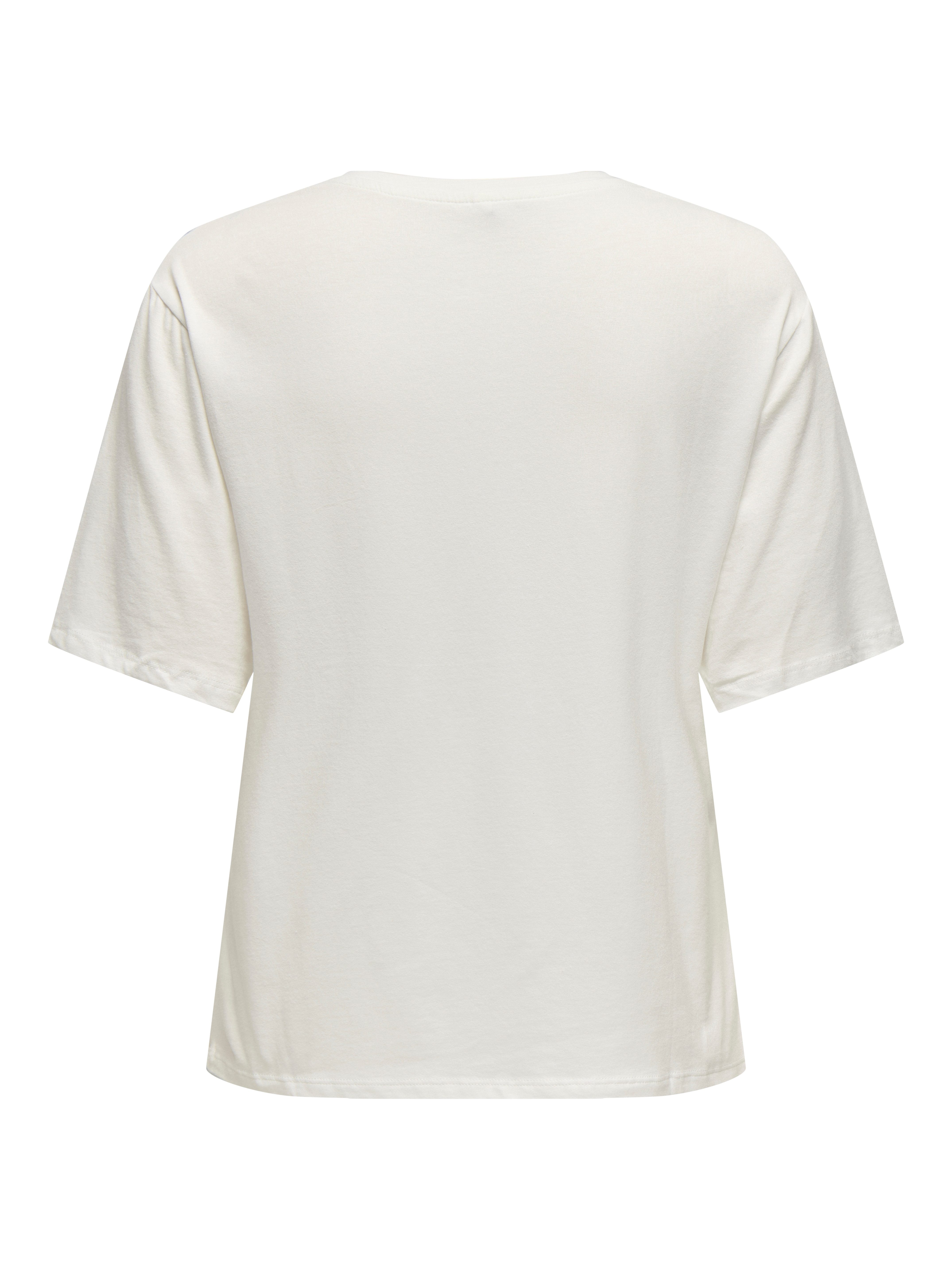 ONLY Kurzarmshirt ONLSANNI S/S STONES TOP BOX JRS