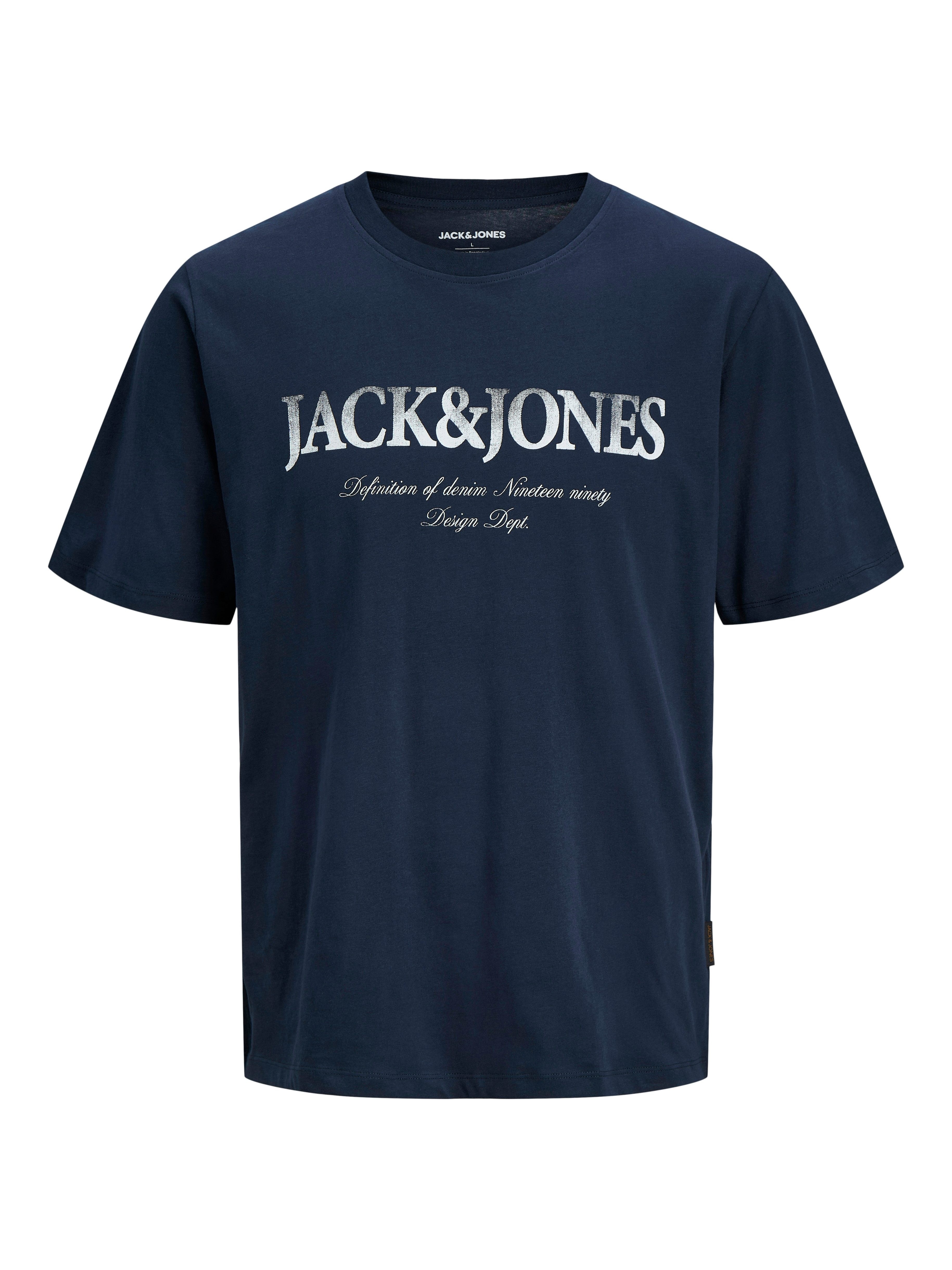 Jack & Jones PlusSize T-Shirt JJDEVIN DAYTONA PRINT TEE SS CREW PLS günstig online kaufen