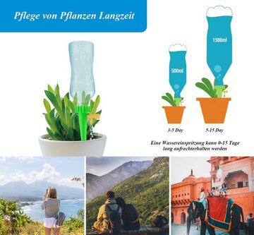 Homewit Bewässerungssystem Automatisch Bewässerung Set, (20-tlg., Einstellbar Einfaches Zum Gießen), Perfekt für Garten Pflanzen Blumen Gewächshäuser und Urlaub