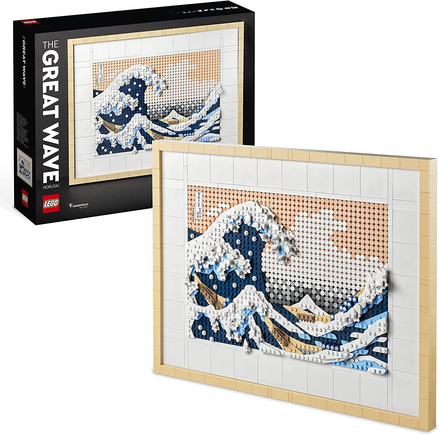 LEGO® Art - Hokusai Große Welle (31208) Konstruktions-Spielset, (1810 St)