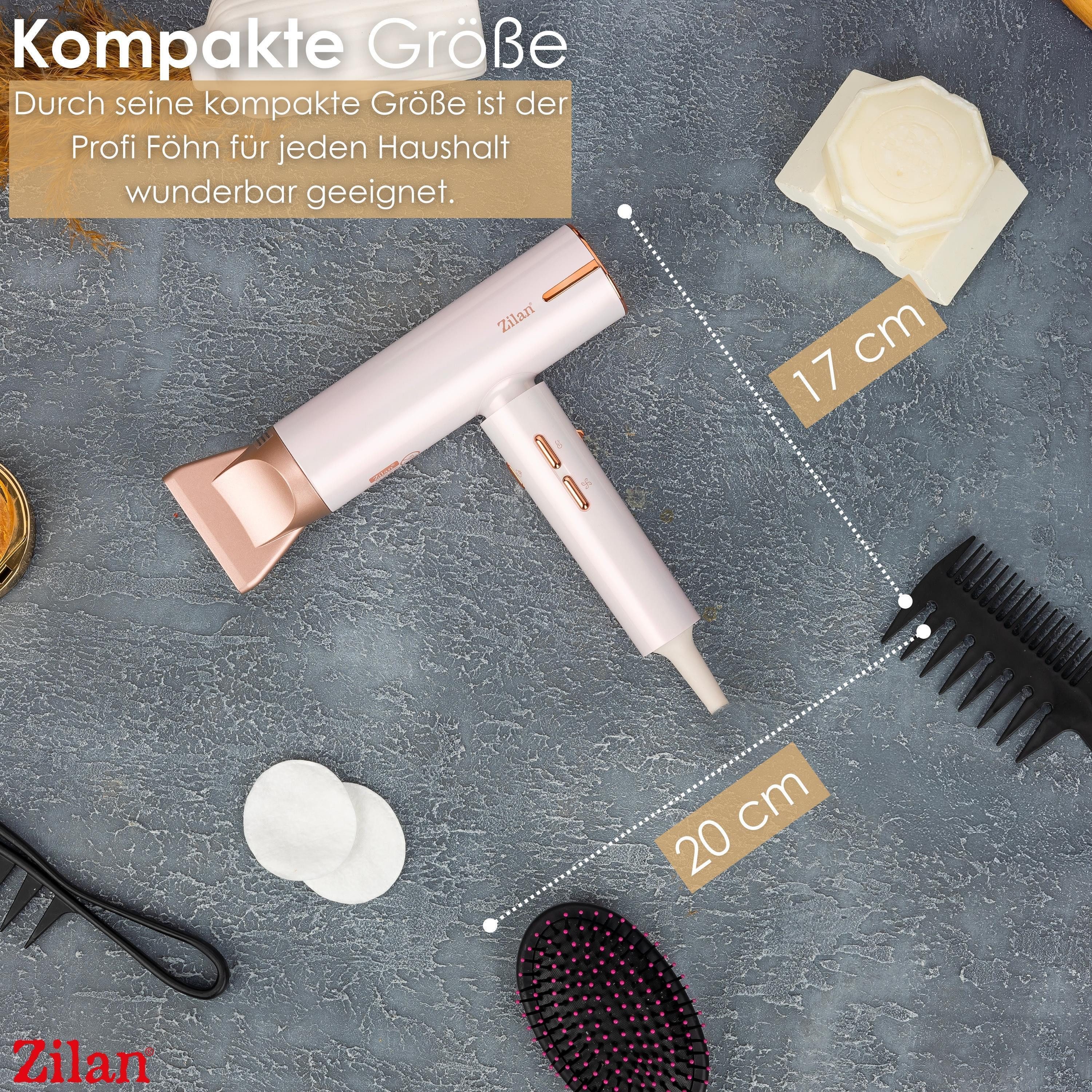 Zilan Reisehaartrockner ZLN-9181, 1800 W, Personal Care, 110,000 U/min, IQ Technologie