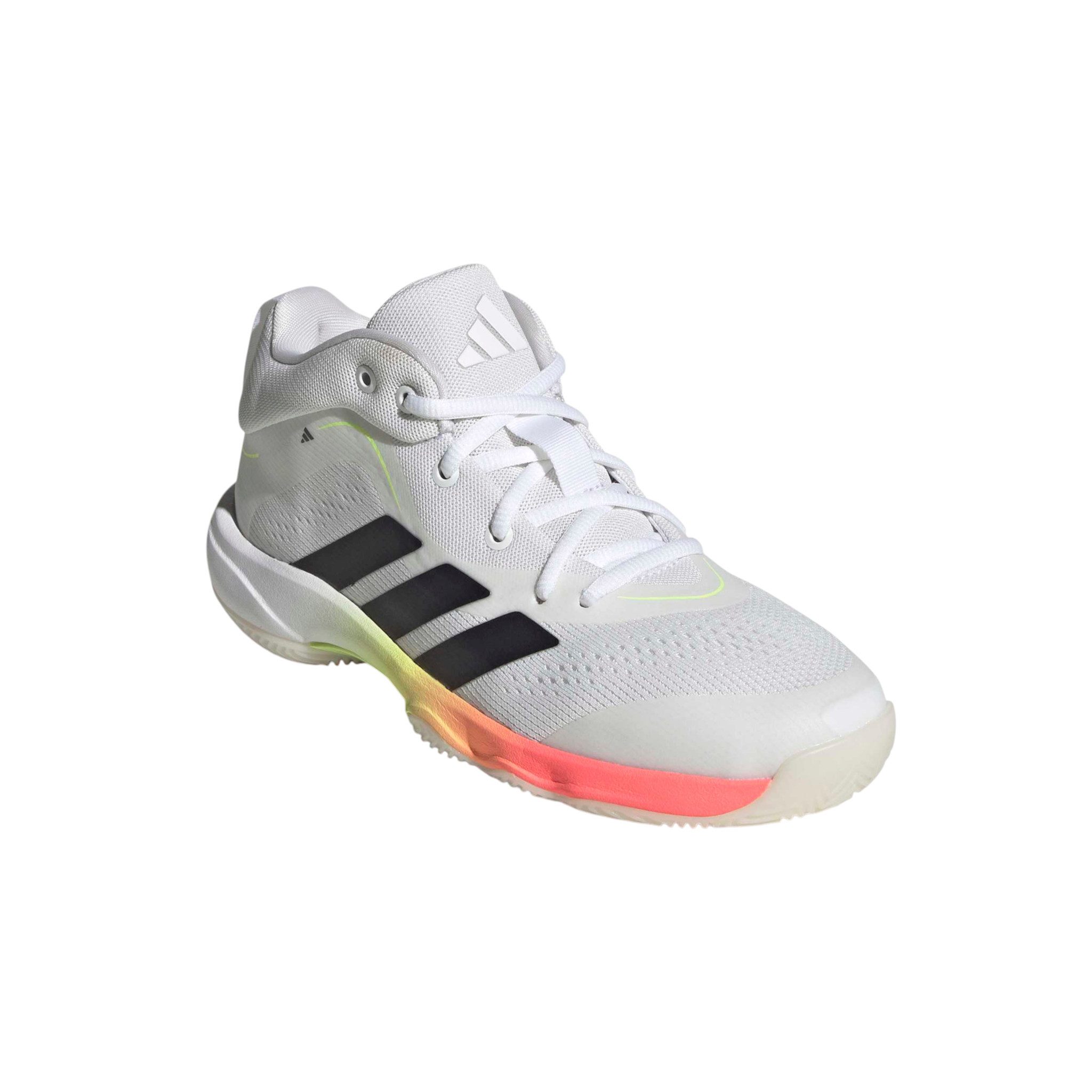 adidas Performance Hallen-Indoorschuhe CrazyFlight 7 Mid weiss Kinder Badmintonschuh