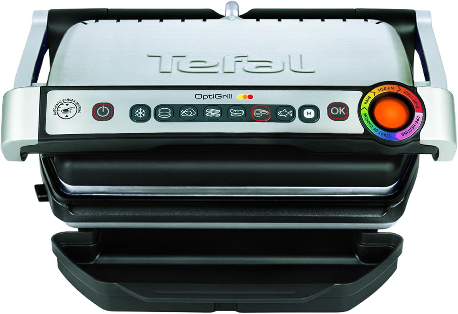 Tefal Kontaktgrill GC705, Automatische Anpassung der Grilltemperatur