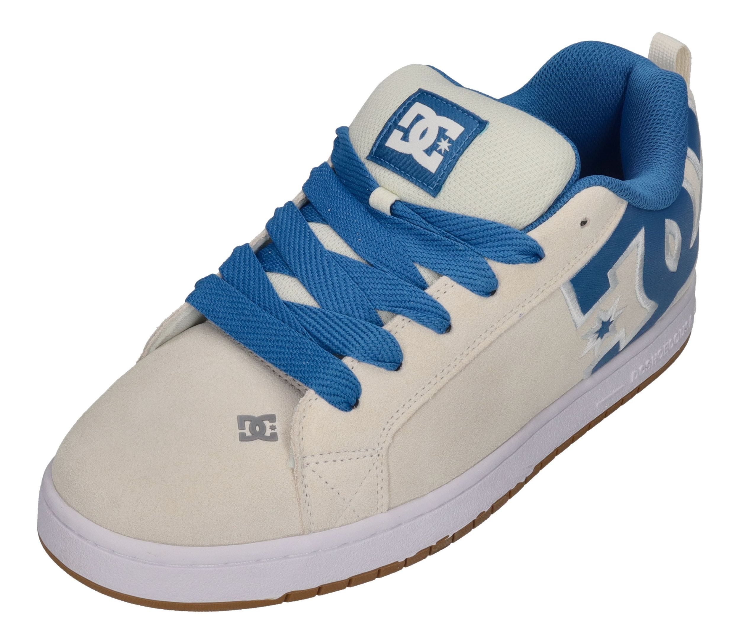 DC Shoes Court Graffik Skateschuh offwhite grey günstig online kaufen