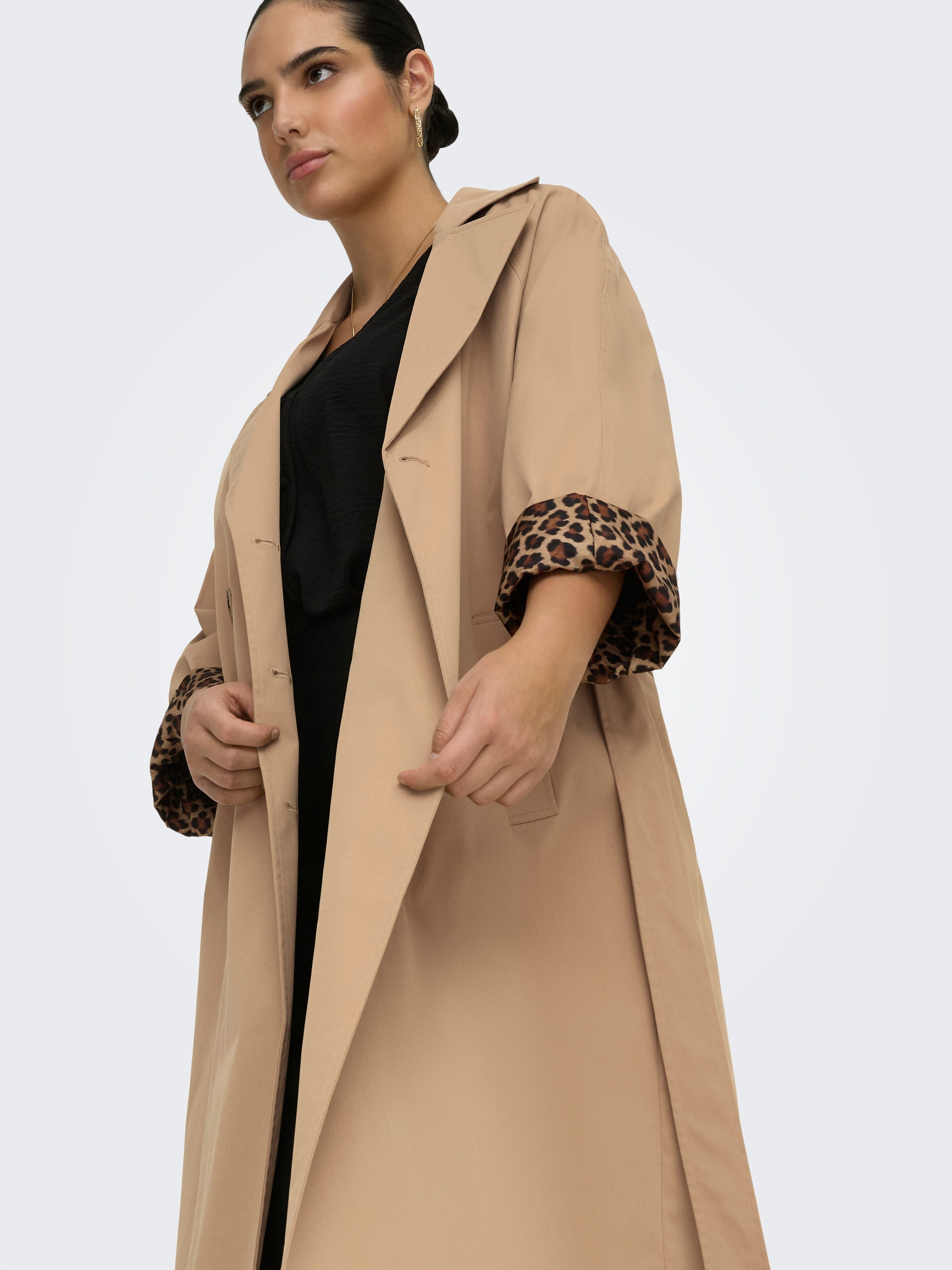 ONLY CARMAKOMA Trenchcoat CARDORIANA LIFE LEO TRENCHCOAT OTW