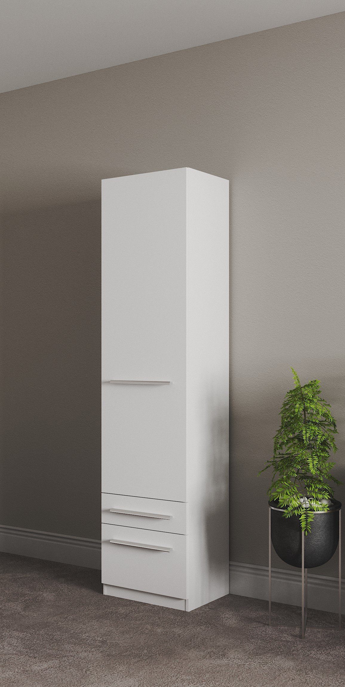 Kleiderschrank Schrank Garderobe Wäscheschrank Barcelona in 5 Breiten