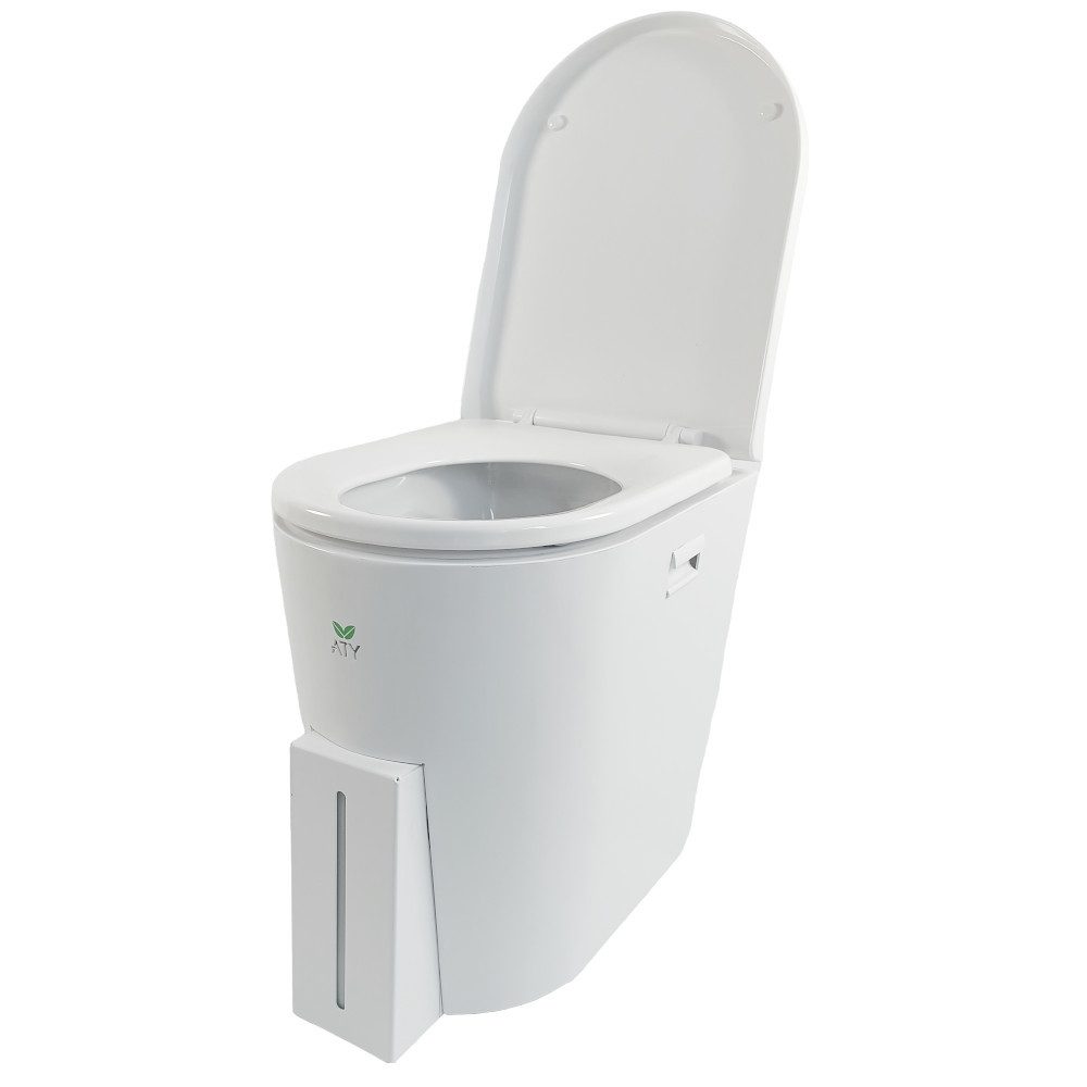ATY Campingtoilette ATY Move Trenntoilette aus Metall mit Beutel