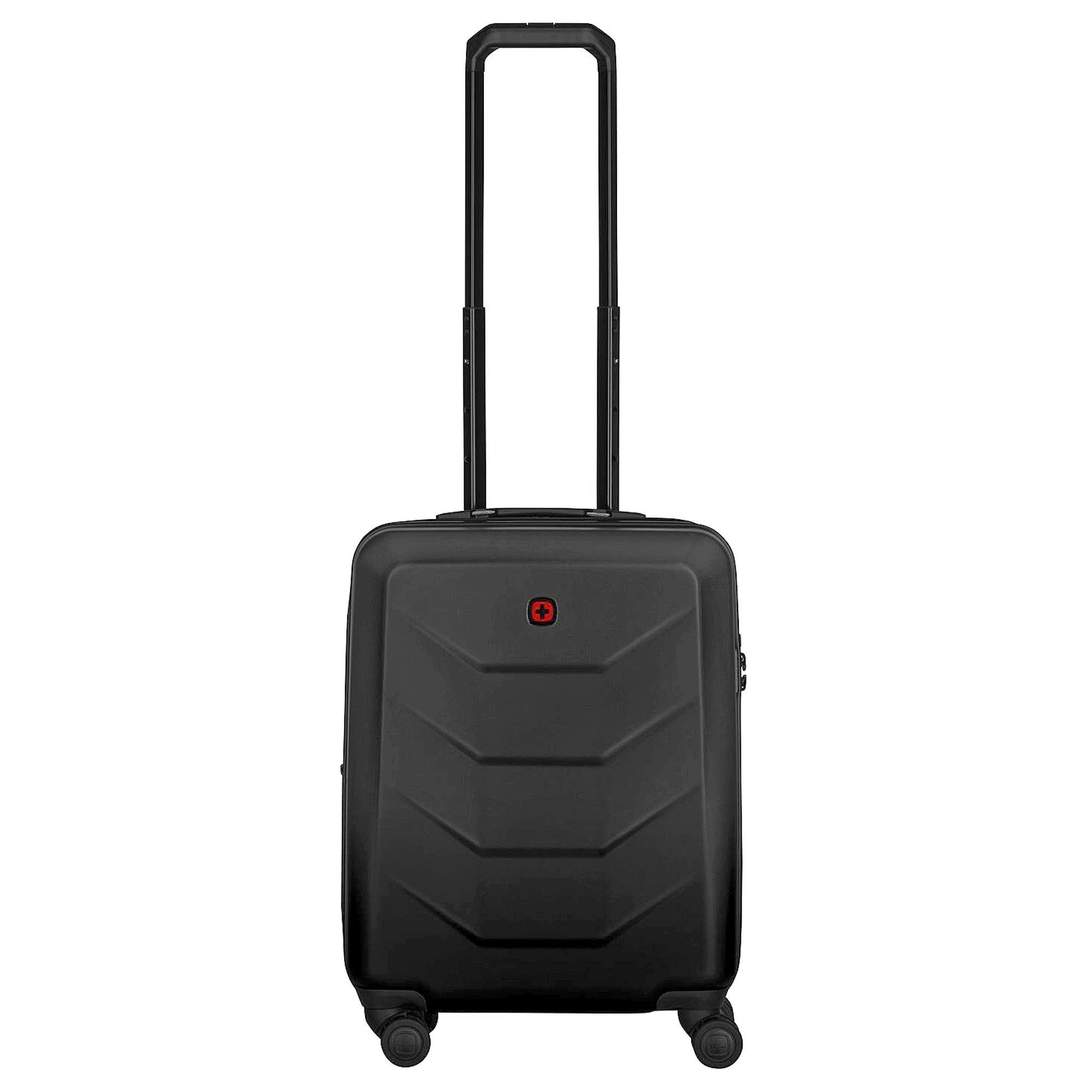 Wenger Чемоданы Prymo - 4-Rollen-Kabinentrolley 55 cm erw. (black), 4 Rollen Rollen