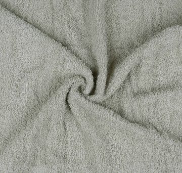 Sarcia.eu Badetücher mintgrüner Baumwollhandtuch mit Goldstickerei, Handtuch 48x100 cm x1