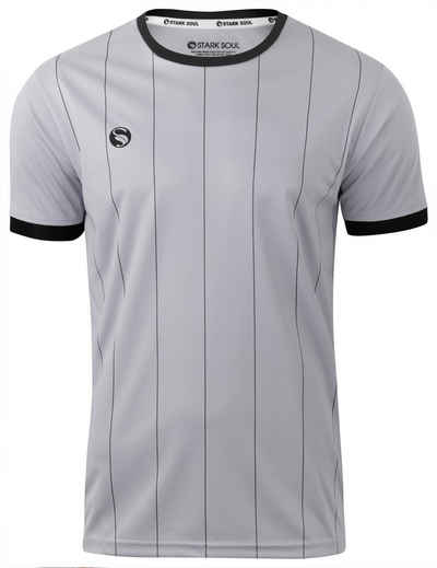 Stark Soul® T-Shirt Trainingsshirt Trikot "Pinstripes", Herren Sport-Shirt, Kurzarm