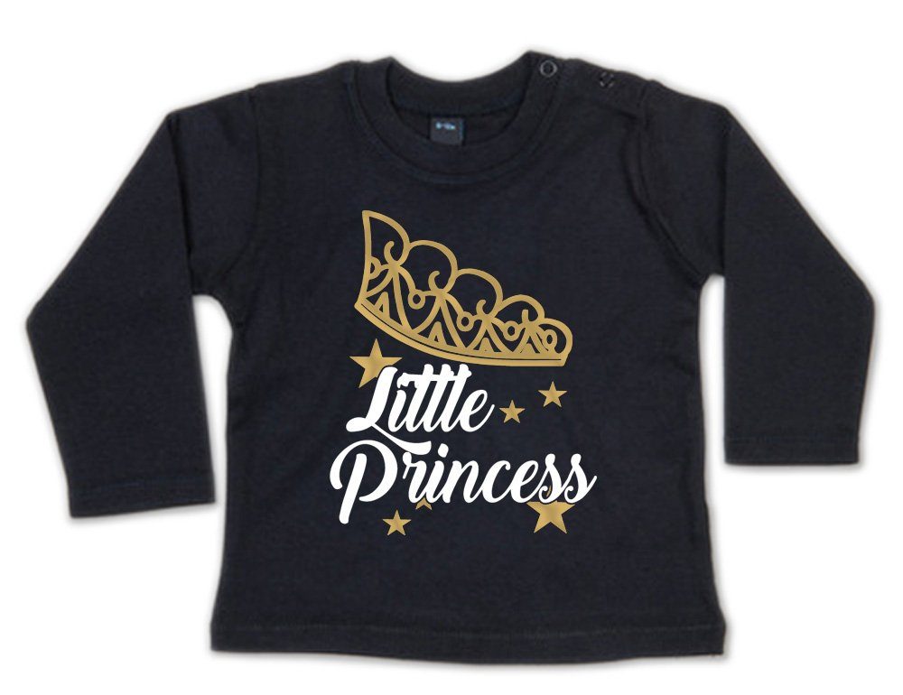 G-graphics Longsleeve Little Princess Baby Sweater, Baby Longsleeve T, mit Spruch / Sprüche, mit Print / Aufdruck, Geschenk zu jedem Anlass