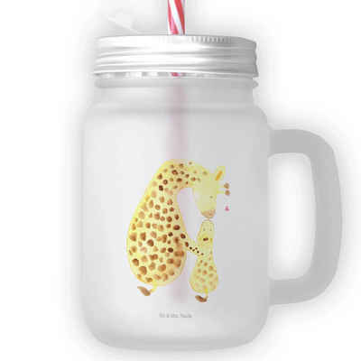 Mr. & Mrs. Panda Cocktailglas Giraffe Kind - Transparent - Geschenk, Cocktail-Glas, Henkelglas, Soh, Premium Glas, Traditionelles Design