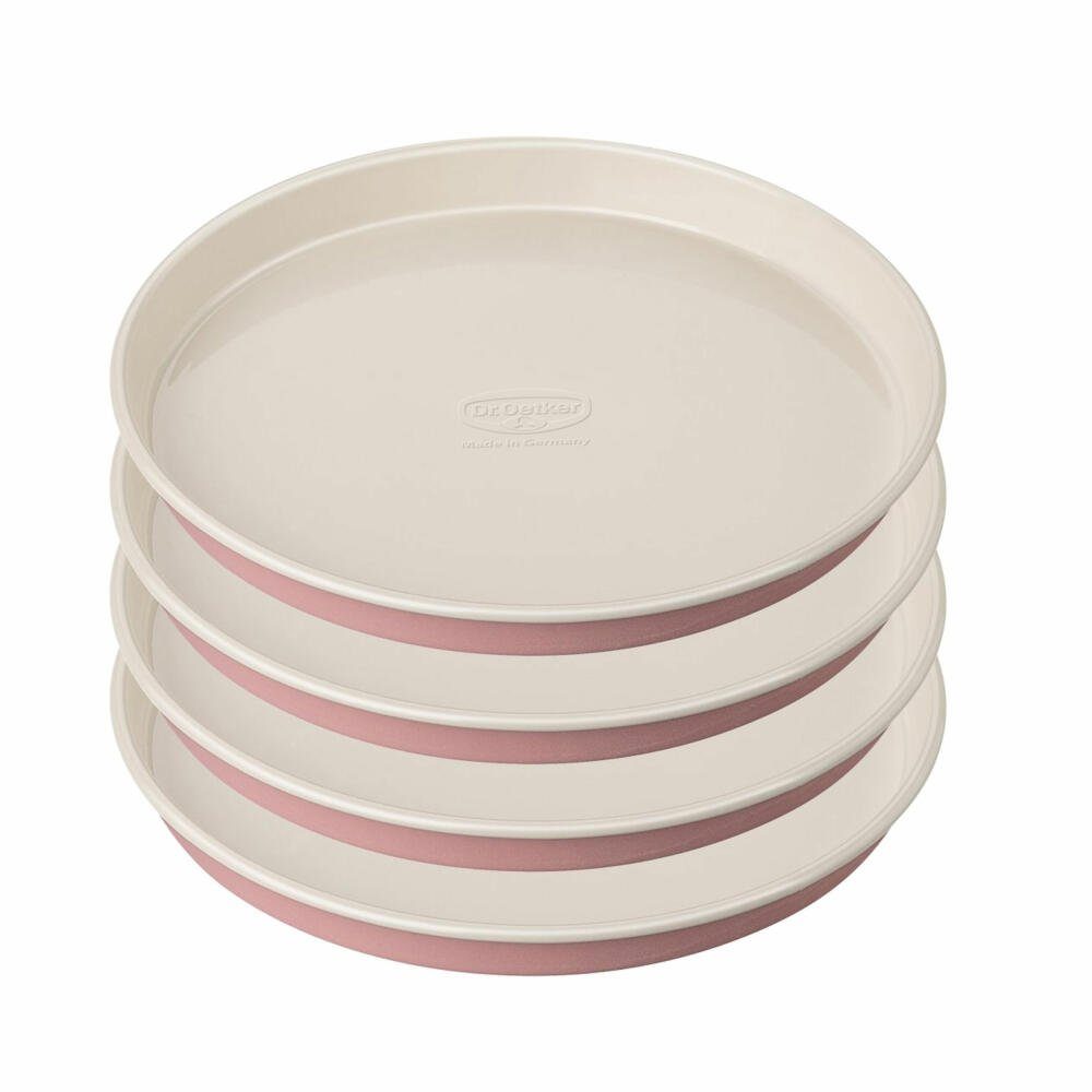 Dr. Oetker Backform Retro Schichtkuchen-Backform 4er Set