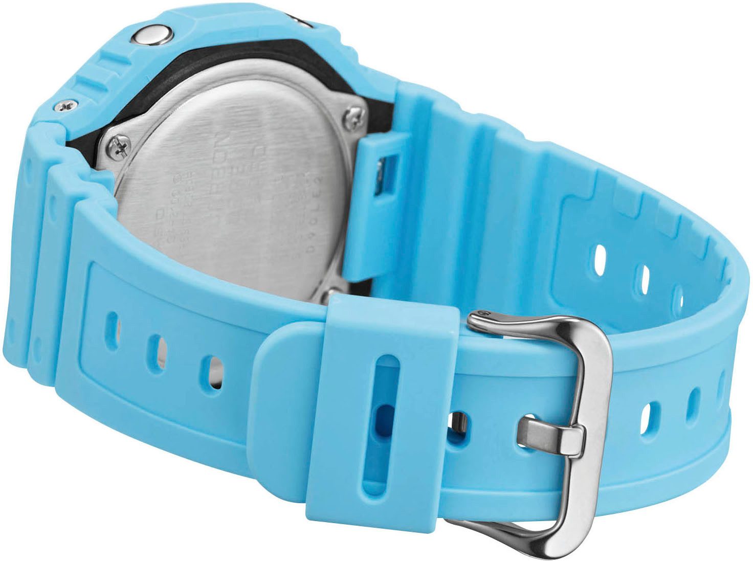 CASIO G-SHOCK Chronograph GA-2100-2A2ER, Quarzuhr,Armbanduhr,Herrenuhr,digital, bis 20bar wasserd.Resinbarmband