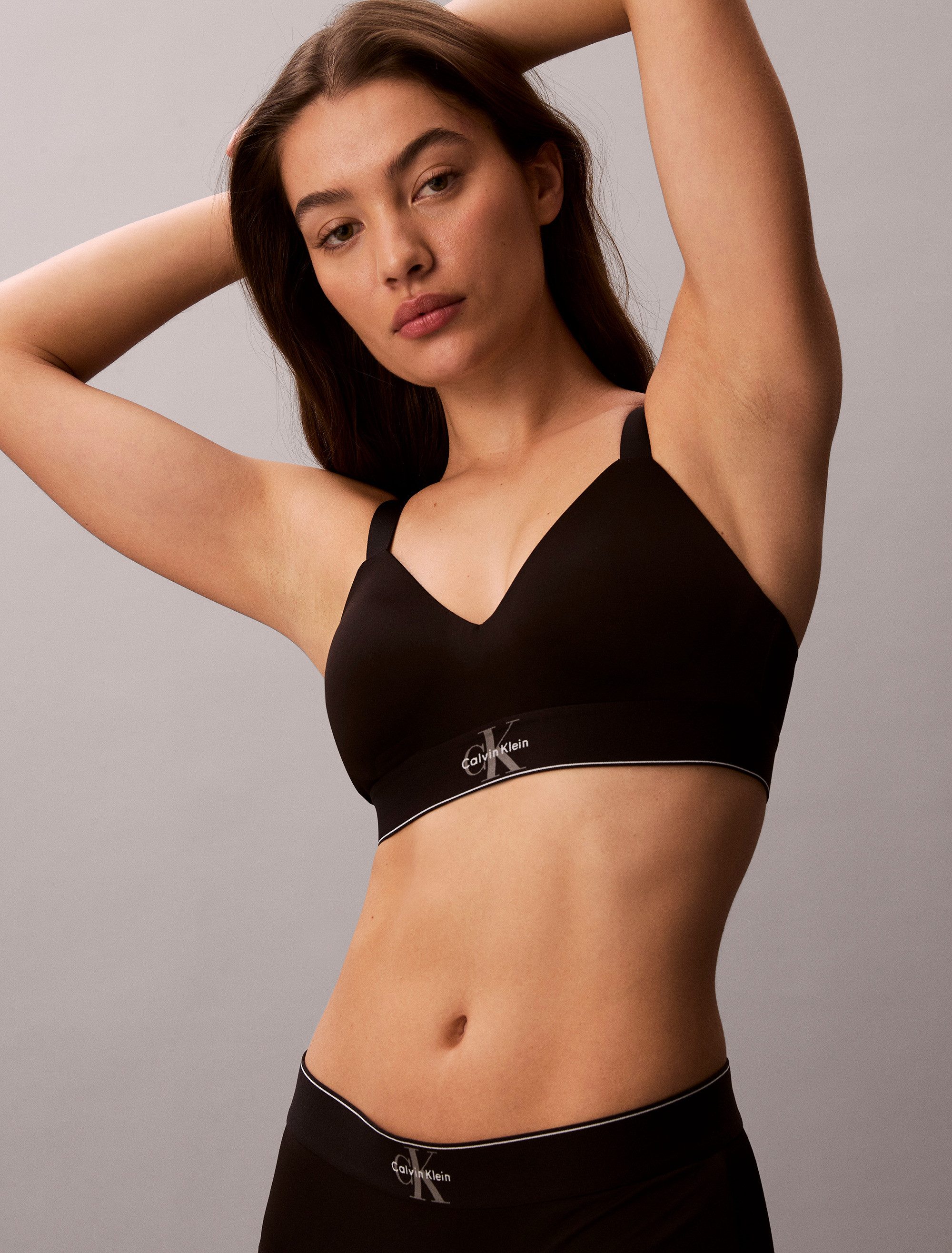 Calvin Klein Underwear Bralette LIGHTLY LINED BRALETTE Körpernahe Passform mit elastischem Bund