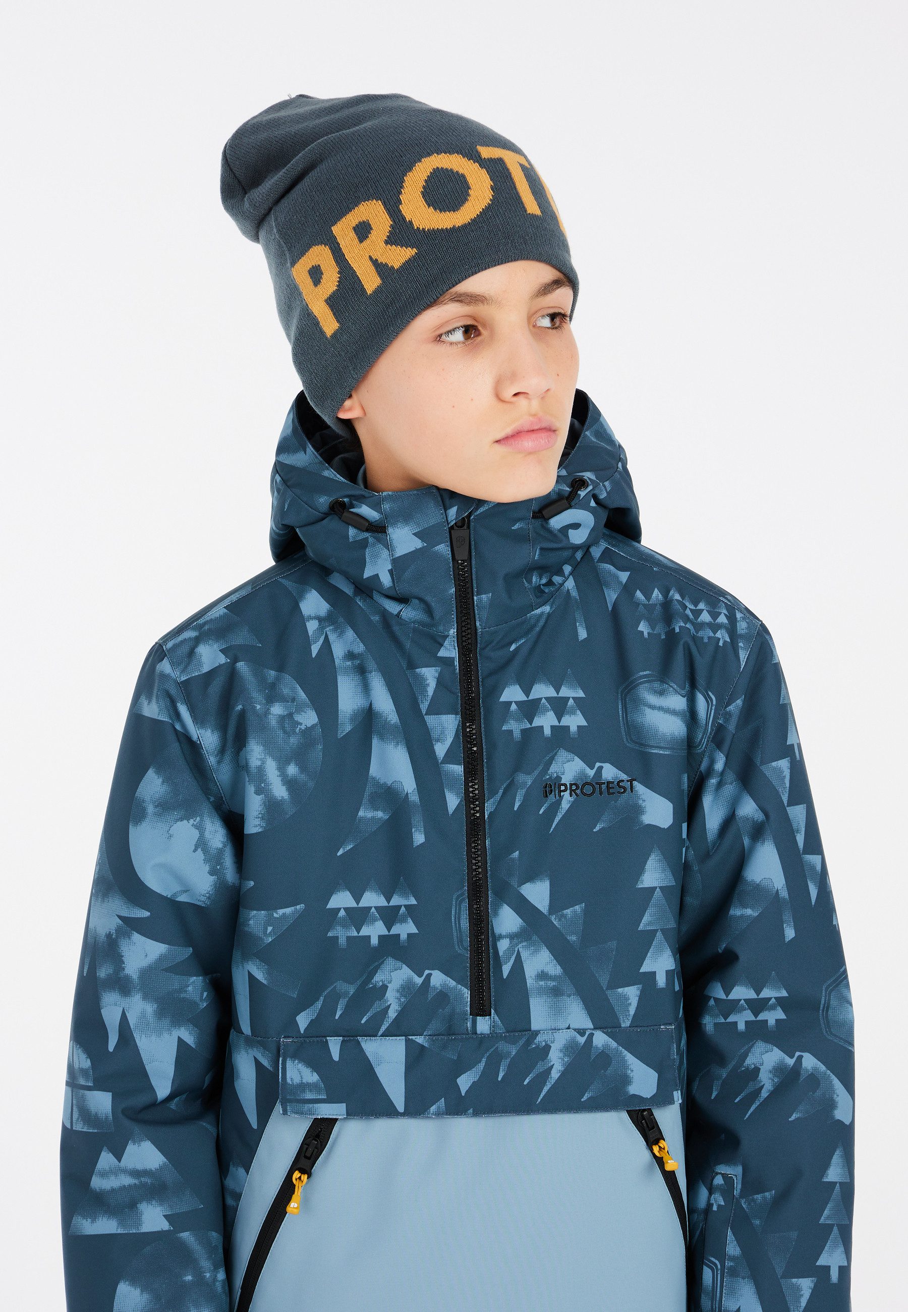 Protest Skijacke PRTROBIN JR (1-St) Kangaroo pocket