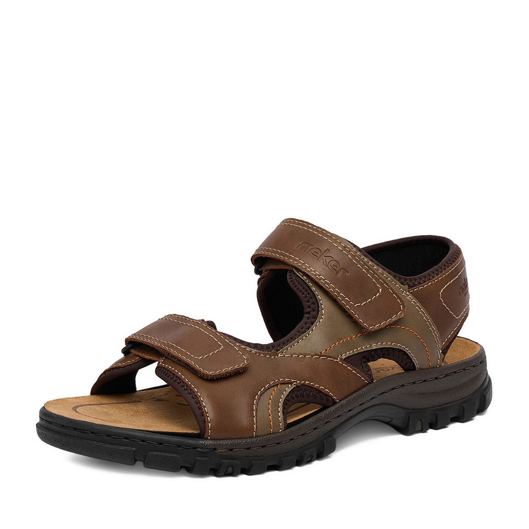Rieker Rieker Herren-Sandalen Braun 25053-22 Sandale
