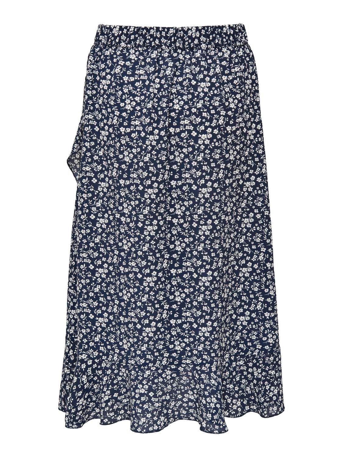 ONLY Wickelrock ONLCARLY FLOUNCE LONG SKIRT