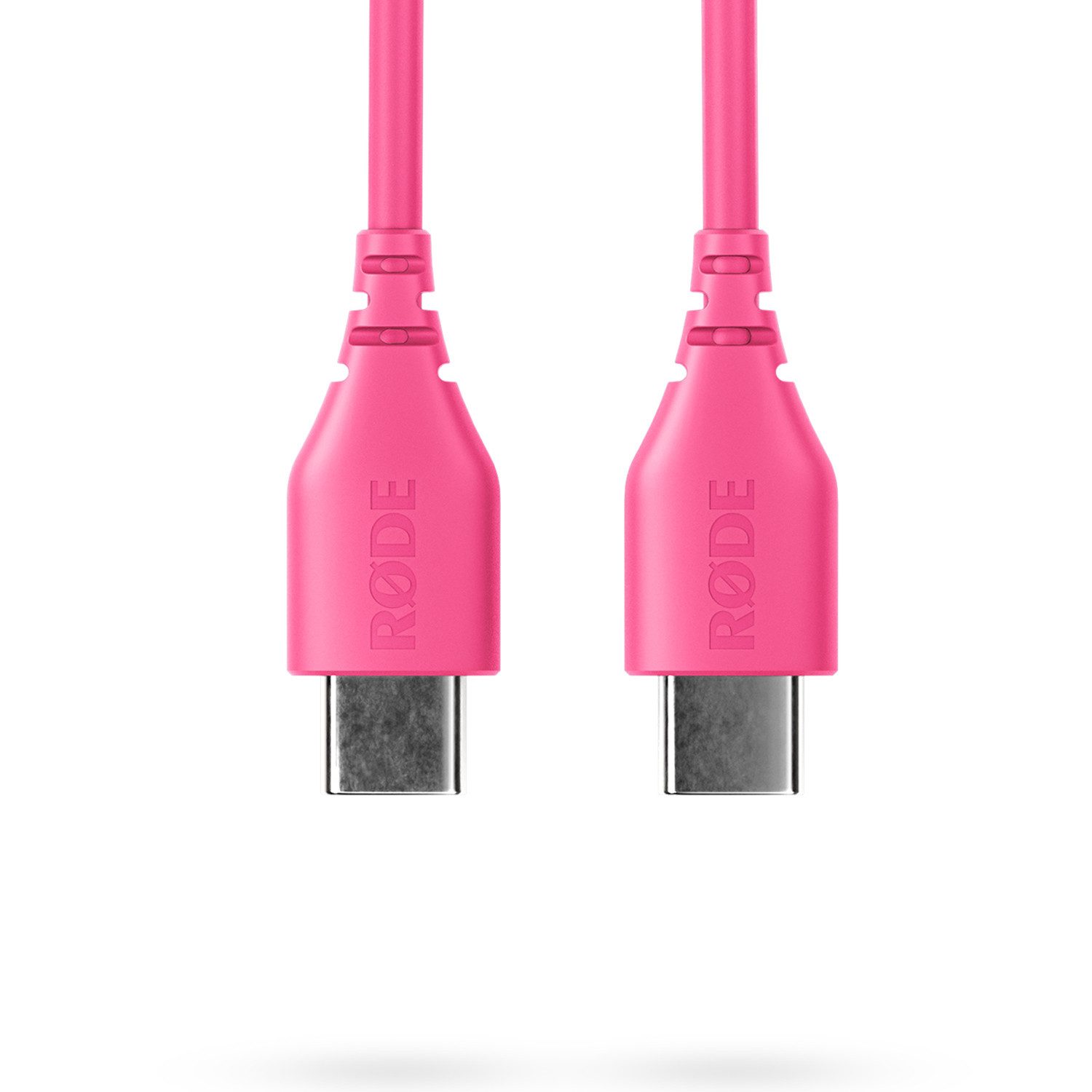 RØDE Rode USB-Kabel SC22-P USB-C auf USB-C Kabel 30cm Pink USB-Kabel, USB-C, auf USB-C (30 cm), Hochwertig und gut abgeschirmt