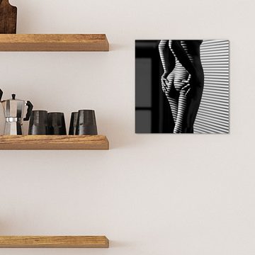 DEQORI Magnettafel 'Weibliche Rückansicht', Whiteboard Pinnwand beschreibbar