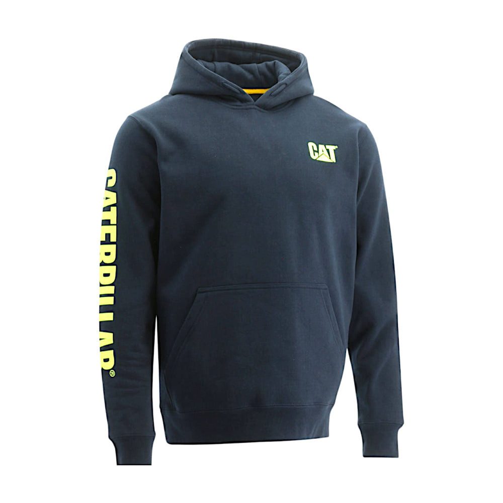 CAT Kapuzensweatshirt CAT Trademark Banner Sweatshirt Hoodie Pullover mit Kapuze