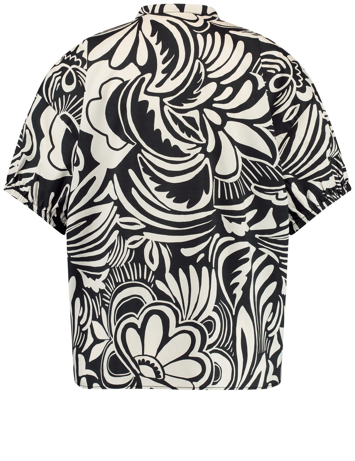 GERRY WEBER Klassische Bluse Legere Bluse mit Allover-Muster