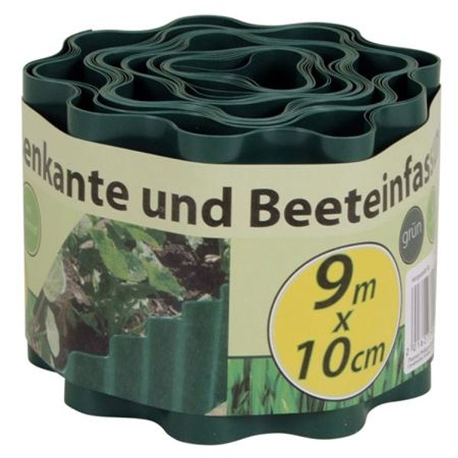 Grüner Jan Rasenkante Beetumrandung 9m Beeteinfassung Rasenabgrenzung Mähkante Palisade