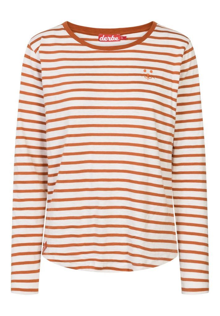 Derbe Rundhalsshirt Robbenschnute Damen Longsleeve (1-tlg)