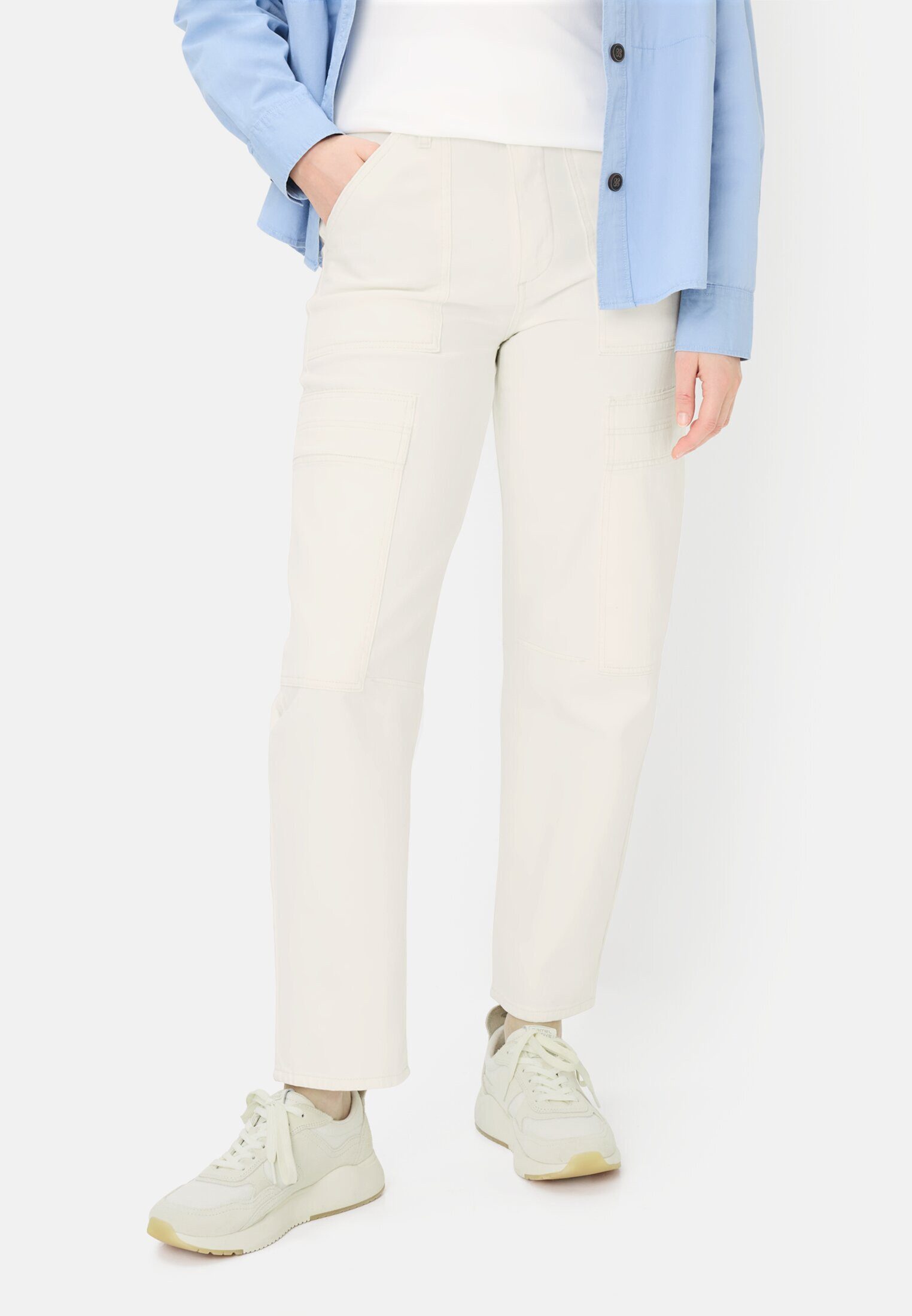 camel active 5-Pocket-Jeans mit Cargotaschen Loose Fit