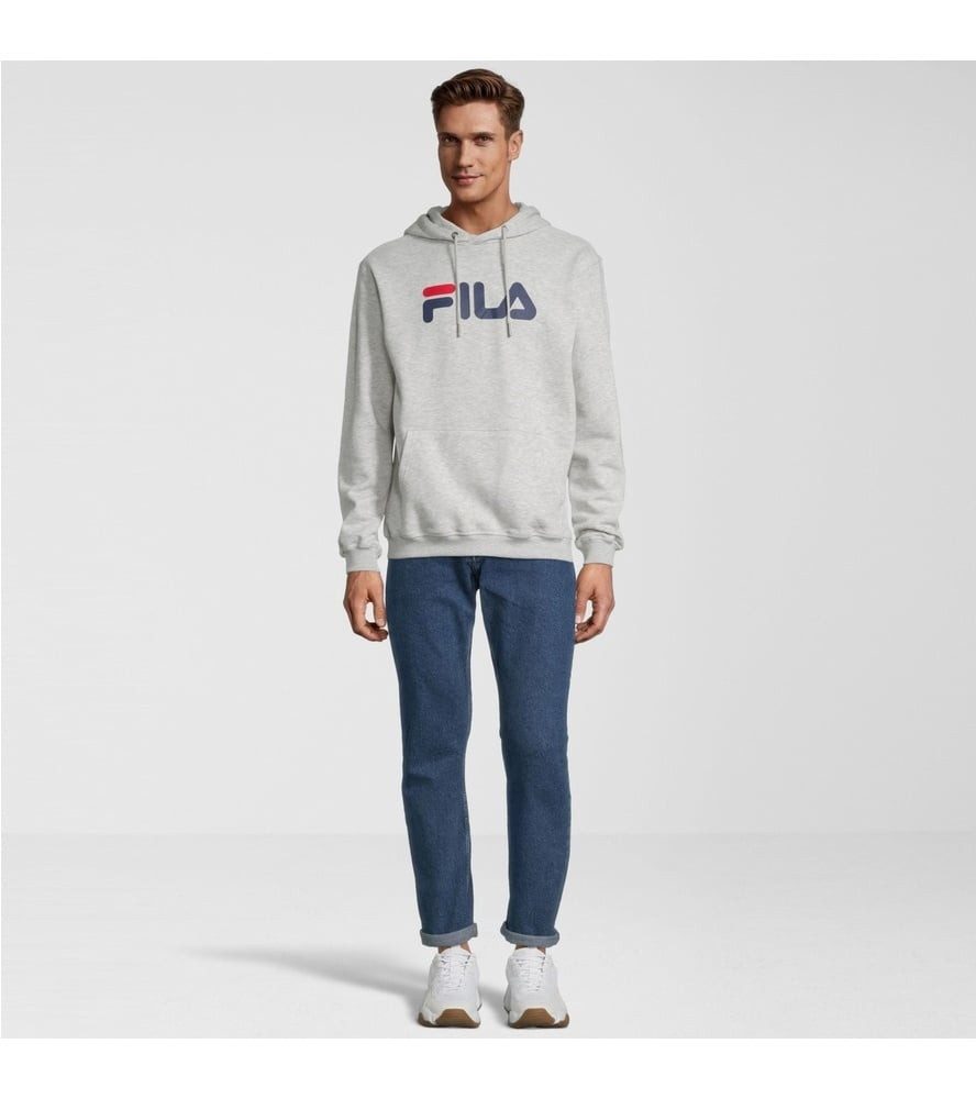 Fila Kapuzenpullover Barumini Hoody (Baumwolle) grau melange Herren