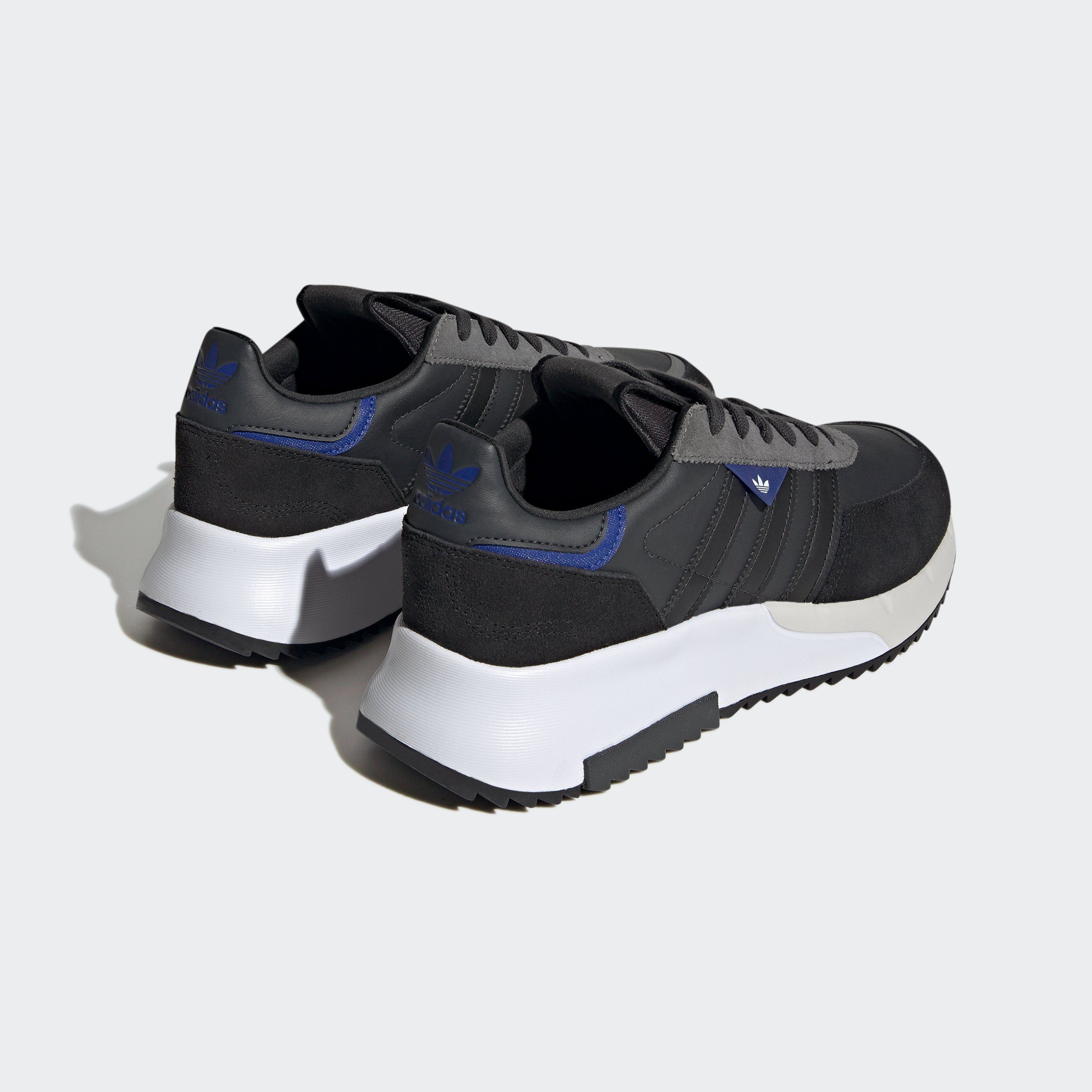 adidas Originals RETROPY F2 / Carbon Sneaker / Blue Black Core Semi Lucid