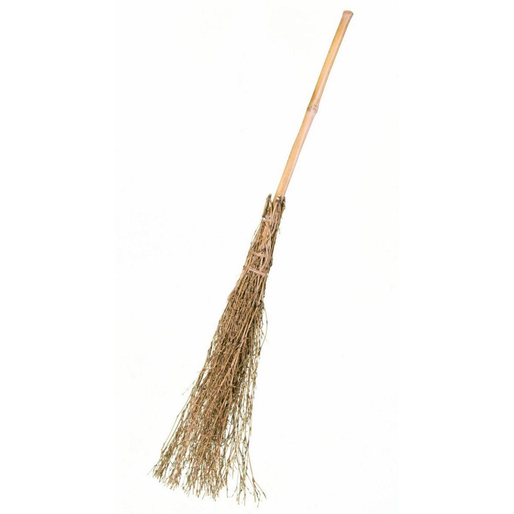 Kostüm Hexenbesen - aus Holz - 95 cm Länge