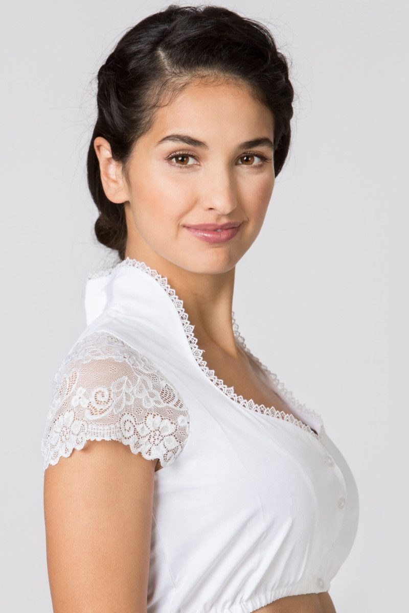 Stockerpoint Dirndlbluse Dirndlbluse - LIVIE - weiß günstig online kaufen
