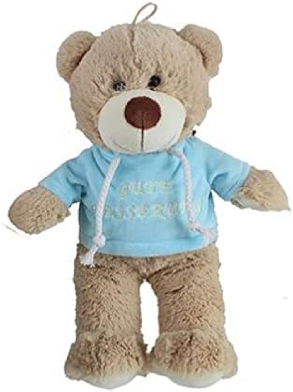 Kuscheltier Bär Gute Besserung ca. 32 cm, Plüsch Kuschelbegleiter Teddybär