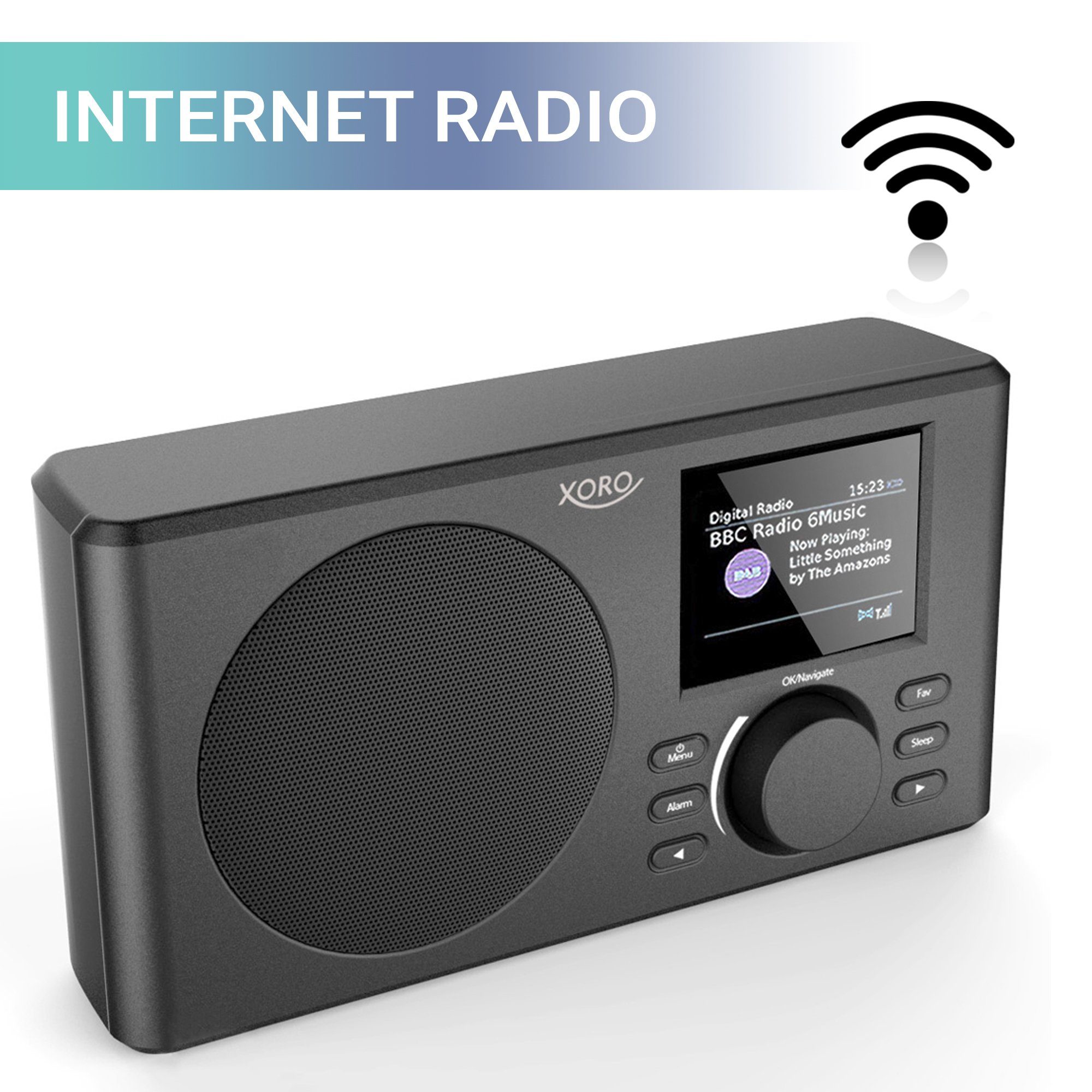Xoro IR Internet-Radio DAB Connect Akku 150 und mit mAh 2200 Internetradio Spotify XORO