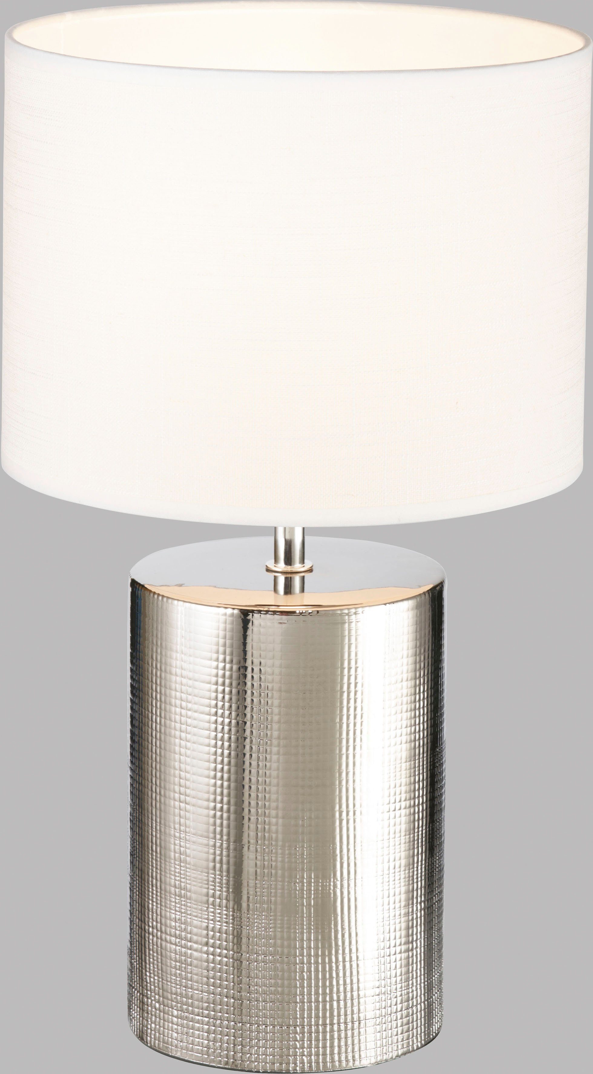 FISCHER & HONSEL Tischleuchte Prata, Leuchtmittel wechselbar, hochwertige V günstig online kaufen