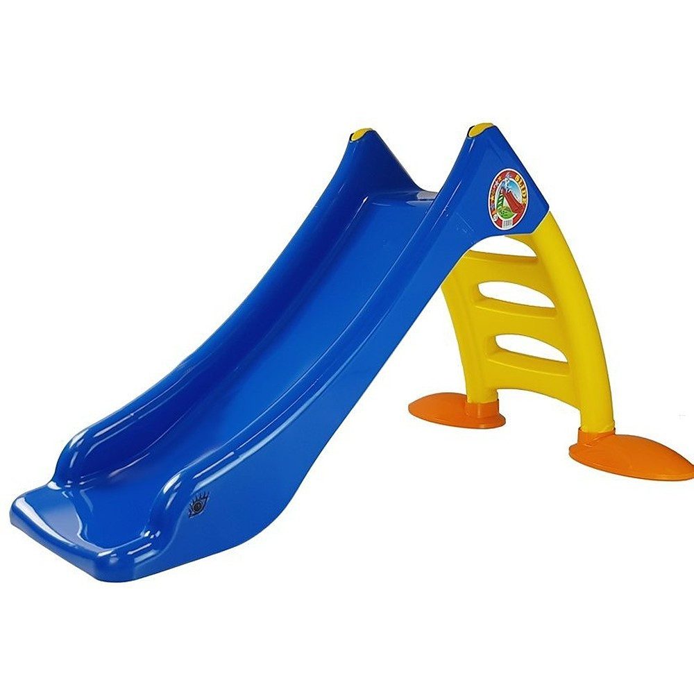 Generic Rutsche Gartenrutsche Kinderrutsche Spielplatzrutsche, (Spar-Set, 1-tlg., 130 x 40 x 75 cm stabil), 3-stufige Leiter, wetterfest, bis 50 kg, leichte Montage