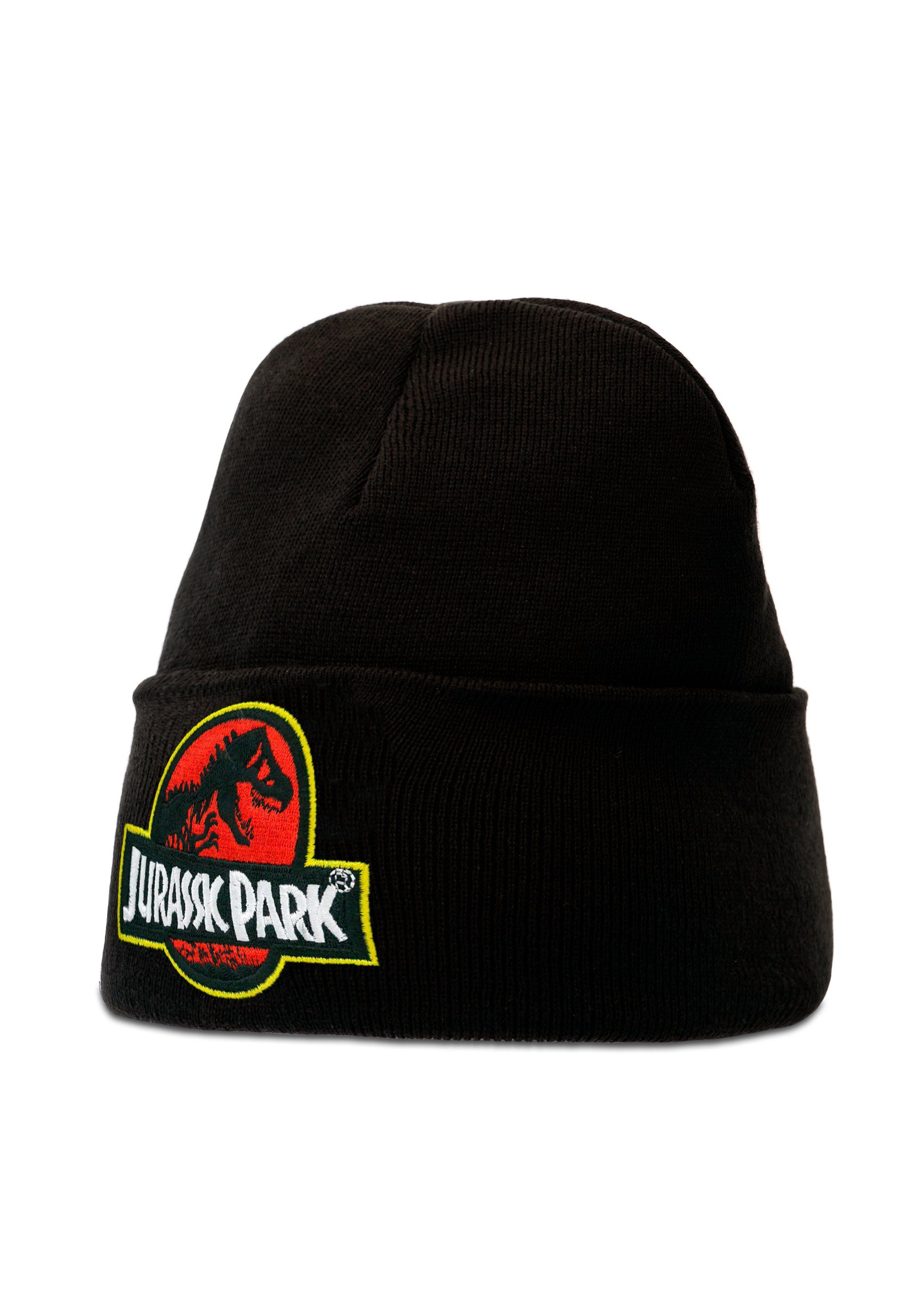 LOGOSHIRT Beanie Jurassic Park Originaldesign lizenziertem mit