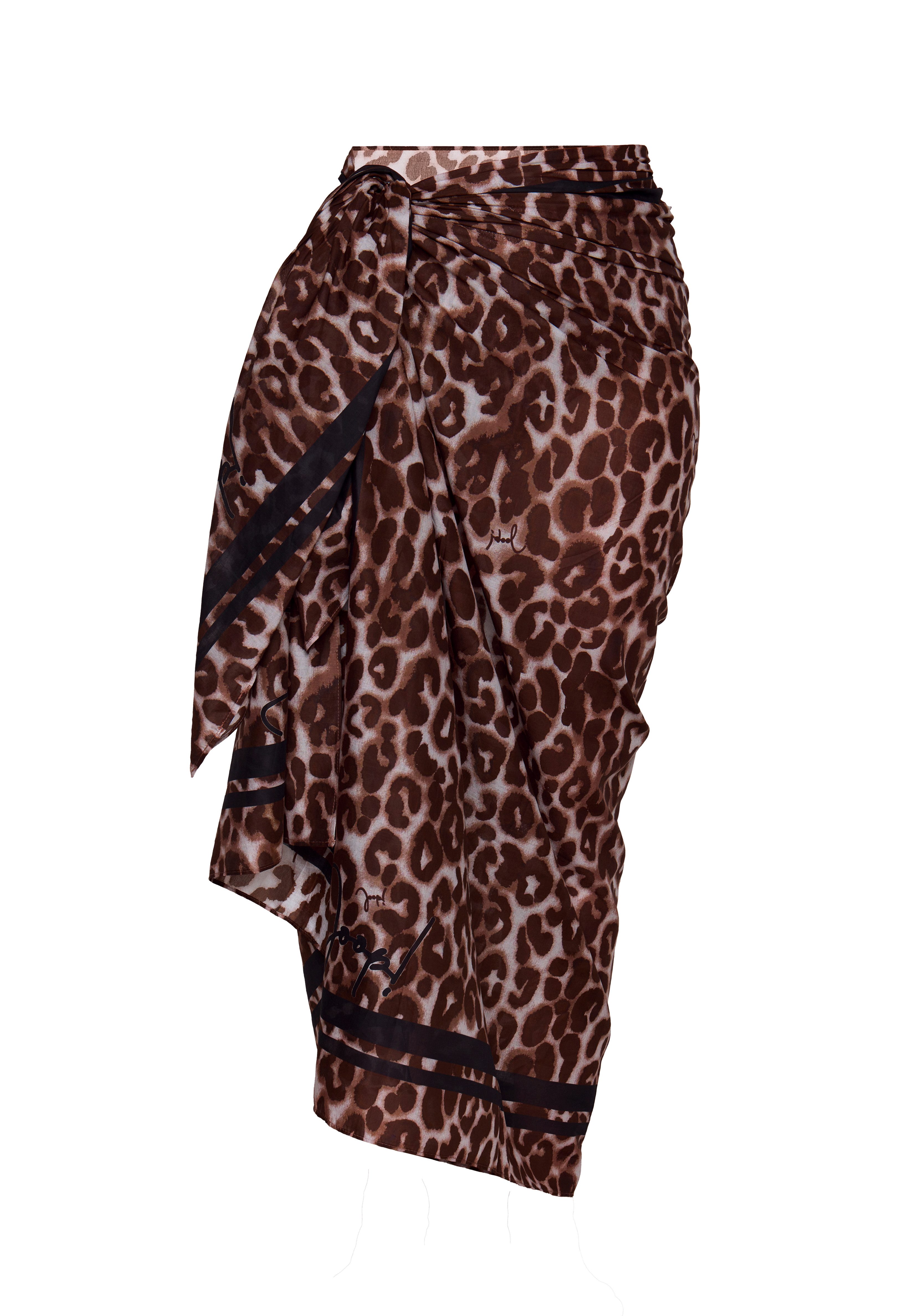 JOOP! Pareo, Allover Animal-Print günstig online kaufen