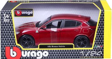Bburago Sammlerauto Alfa Romeo Stelvio (2017), Maßstab 1:24