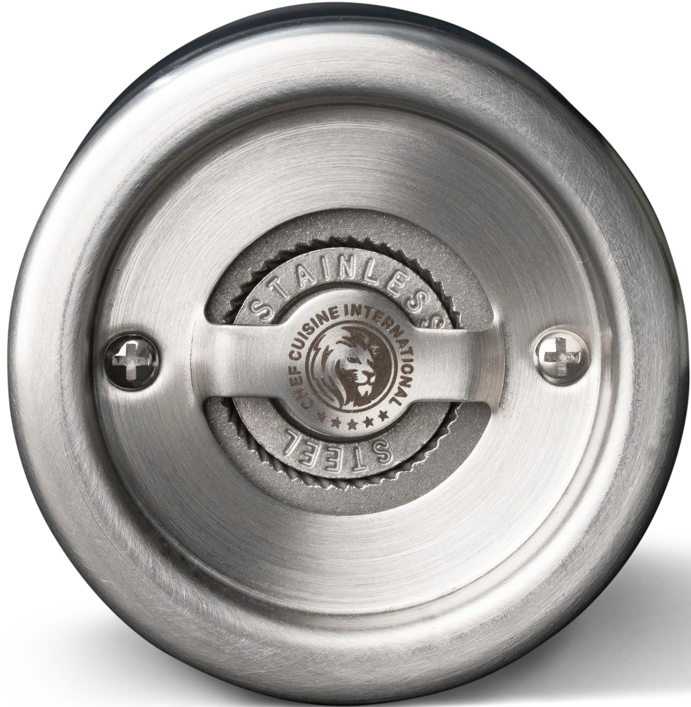 Käfer Salz- / Pfefferstreuer, (Set, 2-tlg), FSC®, Keramik-Mahlwerk für Salz, Edelstahl-Mahlwerk für Pfeffer