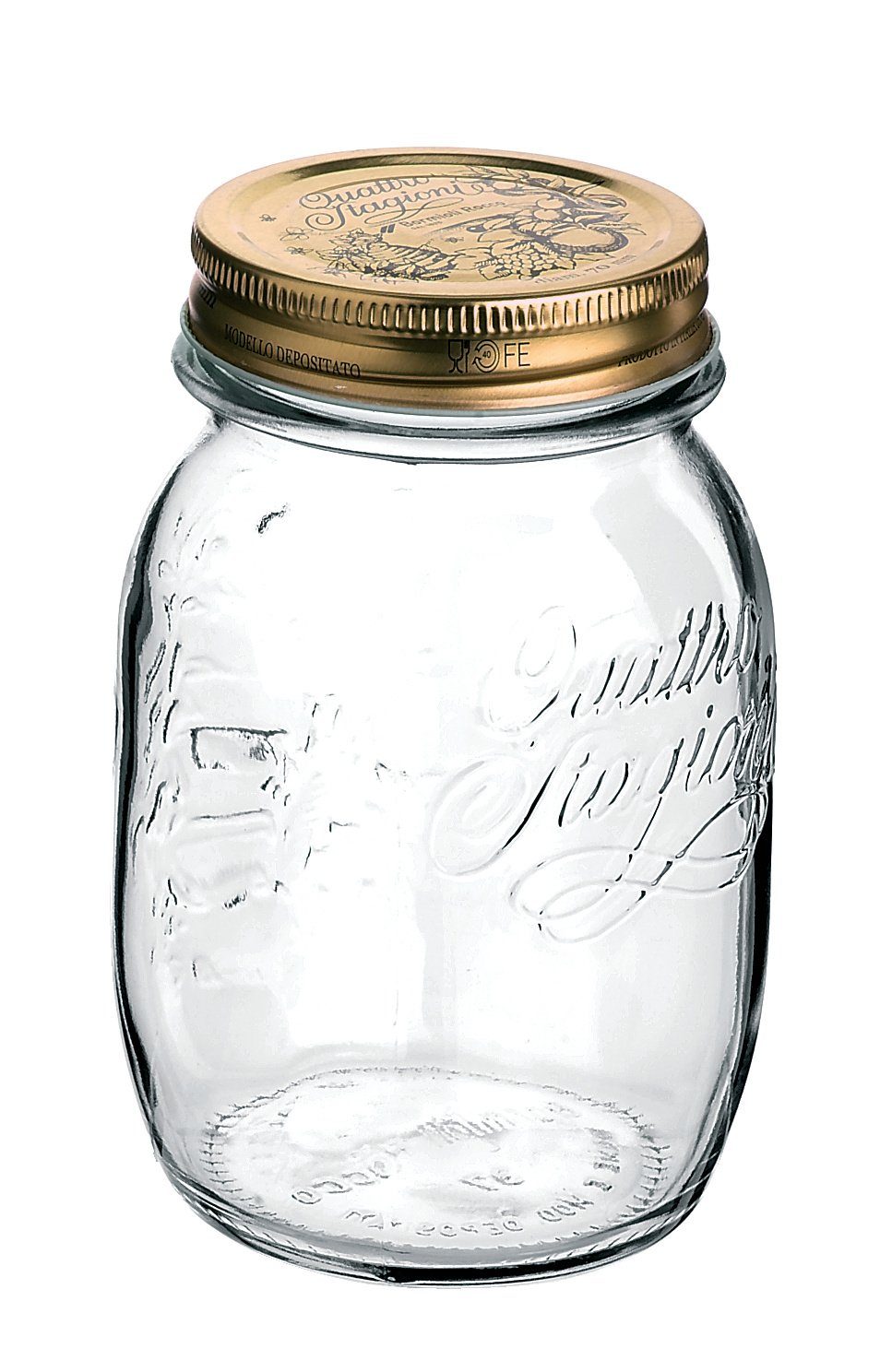 Bormioli Rocco Einmachglas Bormioli Rocco Quattro Stagioni EinmachglŠser 500 ml m. Deckel 12