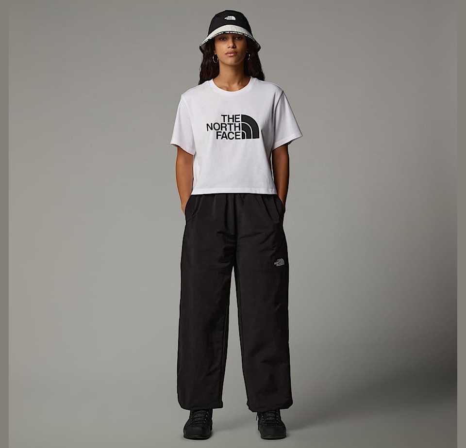 The North Face Kurzarmshirt W S/S EASY RELAXED CROPPED TEE TNF White