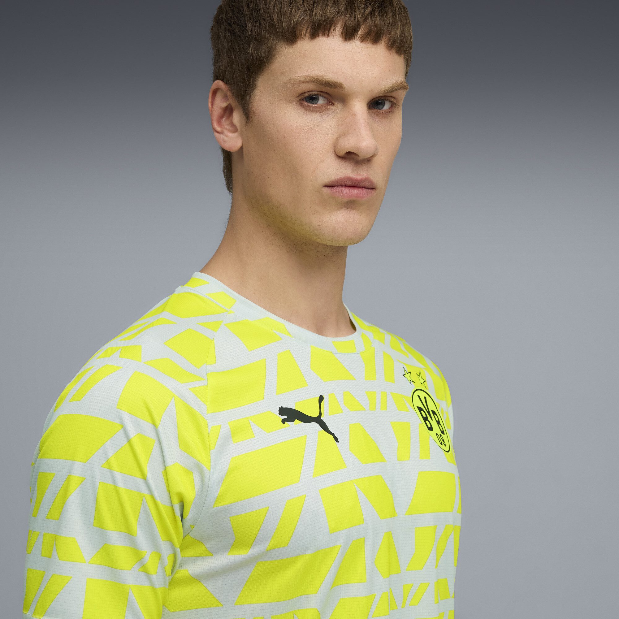 PUMA Trainingsshirt Borussia Dortmund Aufwärmtrikot Herren