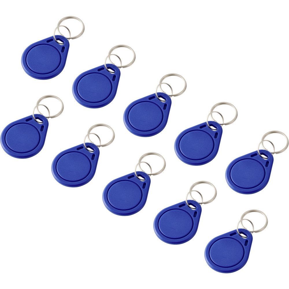 Sygonix Türschlossantrieb Sygonix SY-6879956 Transponder 10er Set EM Schlüsselanhänger 125 kH