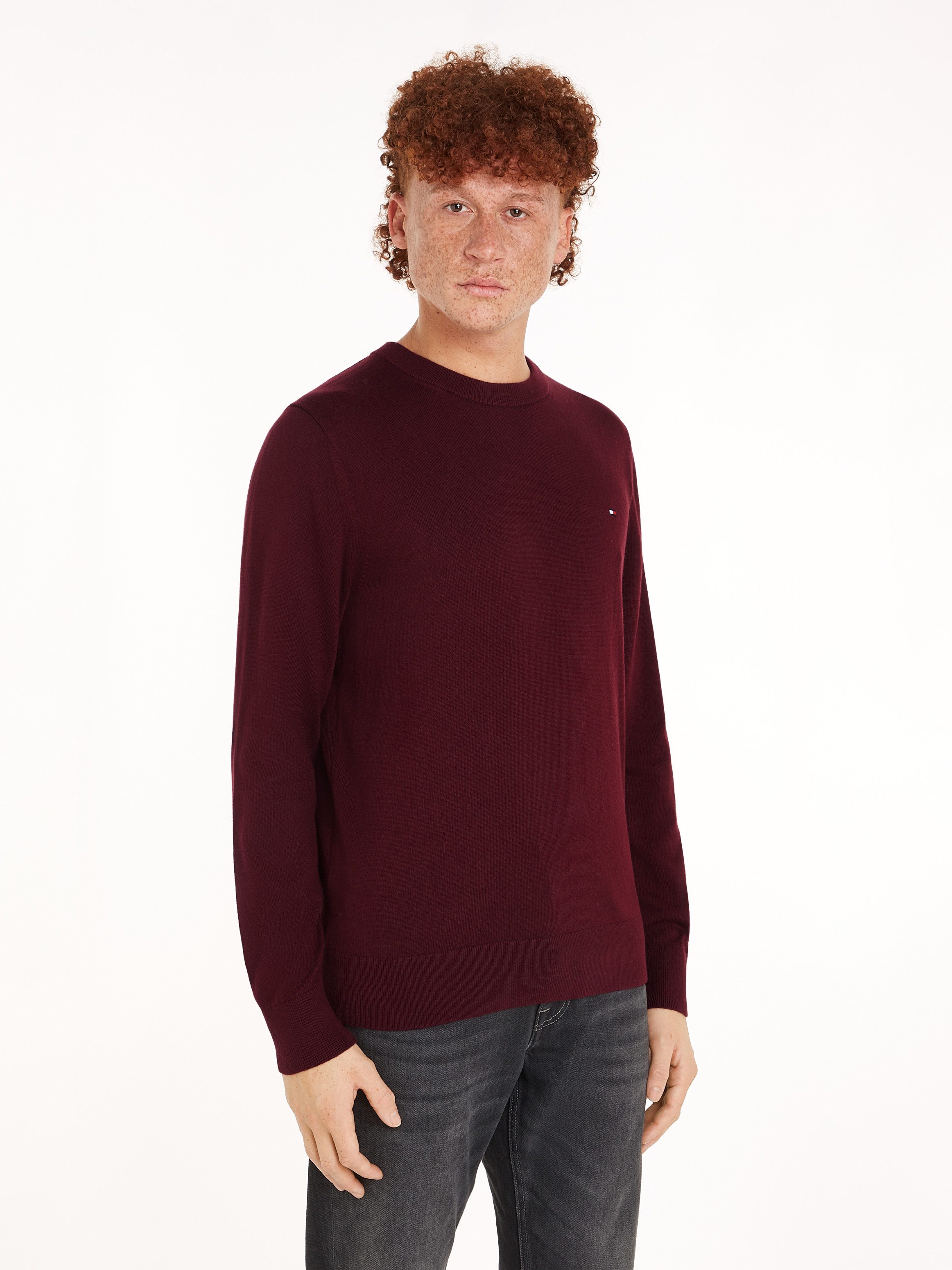 Tommy Hilfiger Rundhalspullover PIMA ORG CTN CASHMERE CREW NECK – Bild 3 von 5