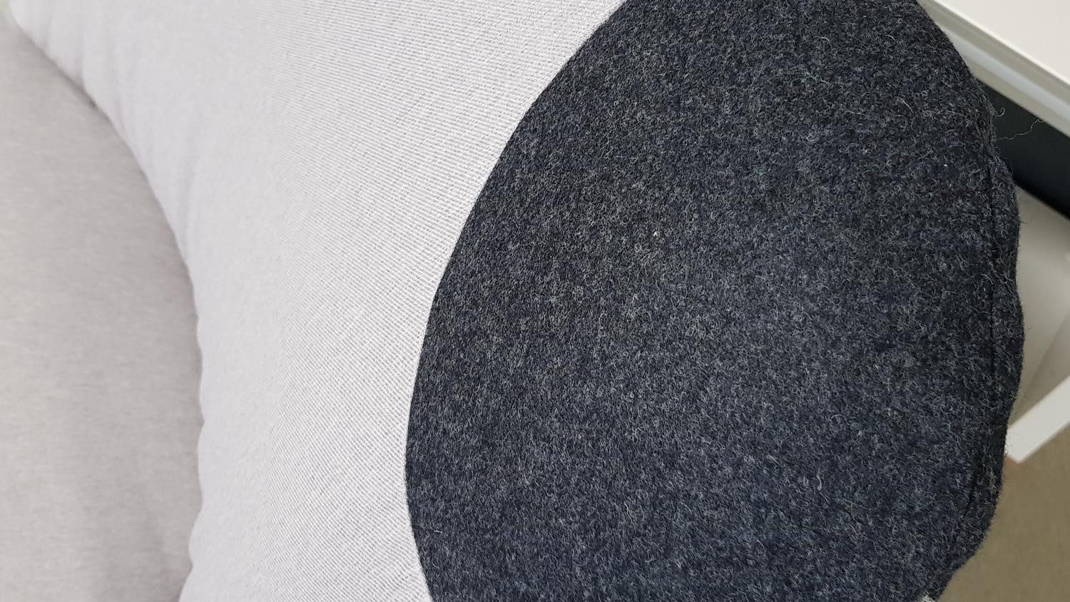 freistil ROLF BENZ Sessel Sessel mit Hocker Pandabär ROLF BENZ freistil 171 signalgrau schwarz