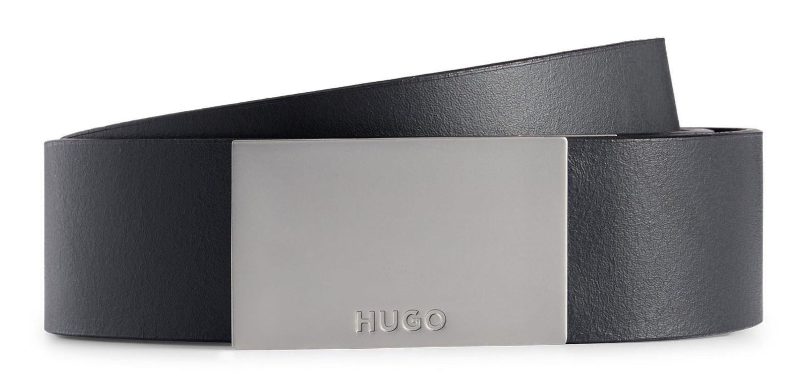 HUGO Ledergürtel Gand Sz35 Belt aus echtem Rindsleder günstig online kaufen