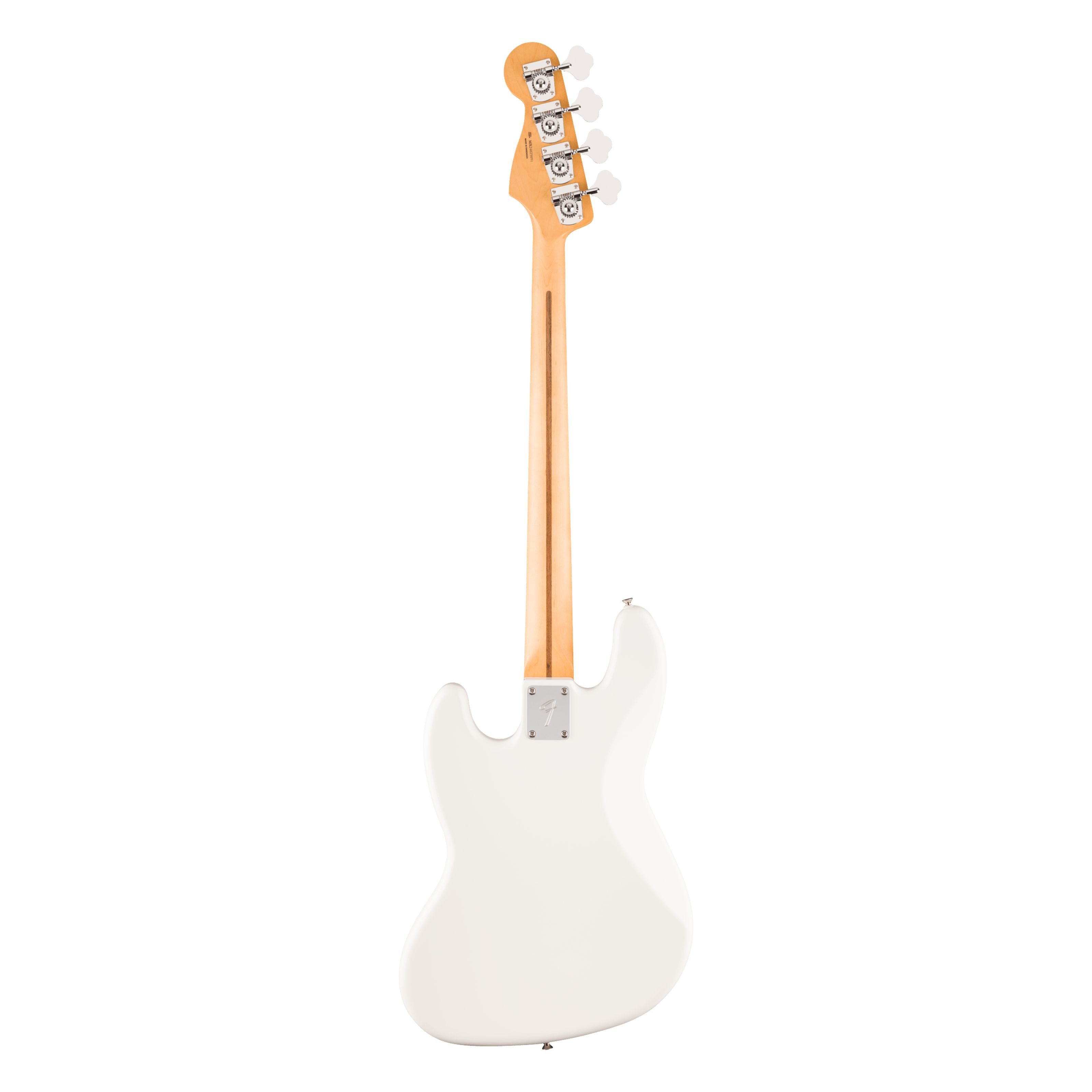 Fender E-Bass, E-Bässe, 4-Saiter E-Bässe, Player II Jazz Bass MN Polar White - E-Bass